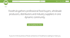 Desktop Screenshot of food-hub.org